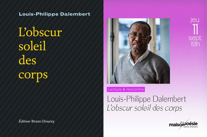 Louis-Philippe Dalembert à la Maison de la Poésie de Paris !