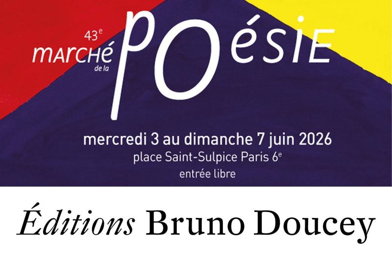 Rendez-vous au Marché de la poésie de Paris !