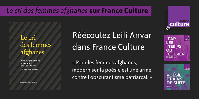 Leili Anvar dans France Culture